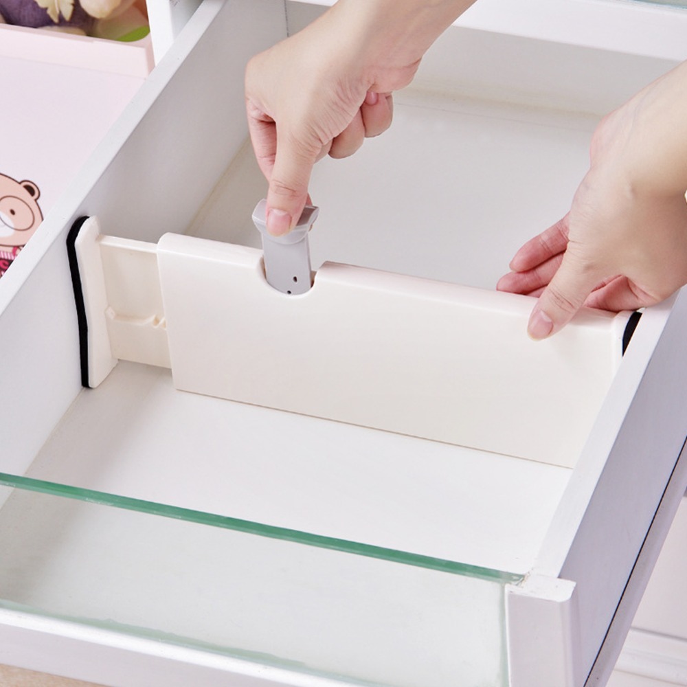 Desk Drawer Unit - Telescopic Drawer Divider Board Free-combination Tool-free