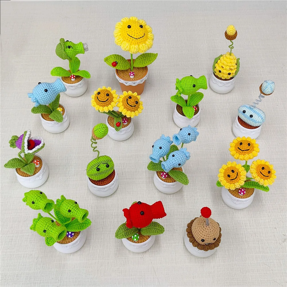Plants Zombies Sunflower Pea F - đánh giá và giá Desk Setup Plants