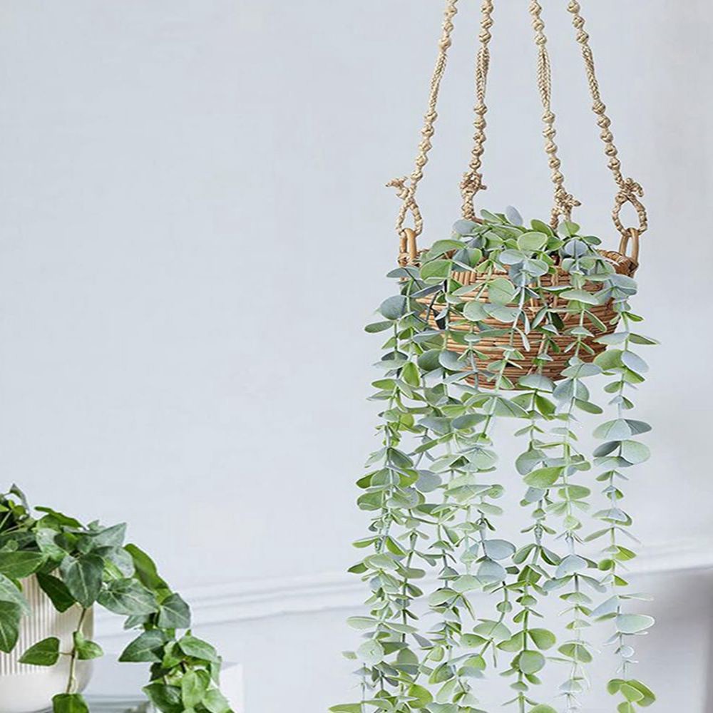 Artificial Ivy Hanging Eucalyp - đánh giá và giá Desk Setup Plants