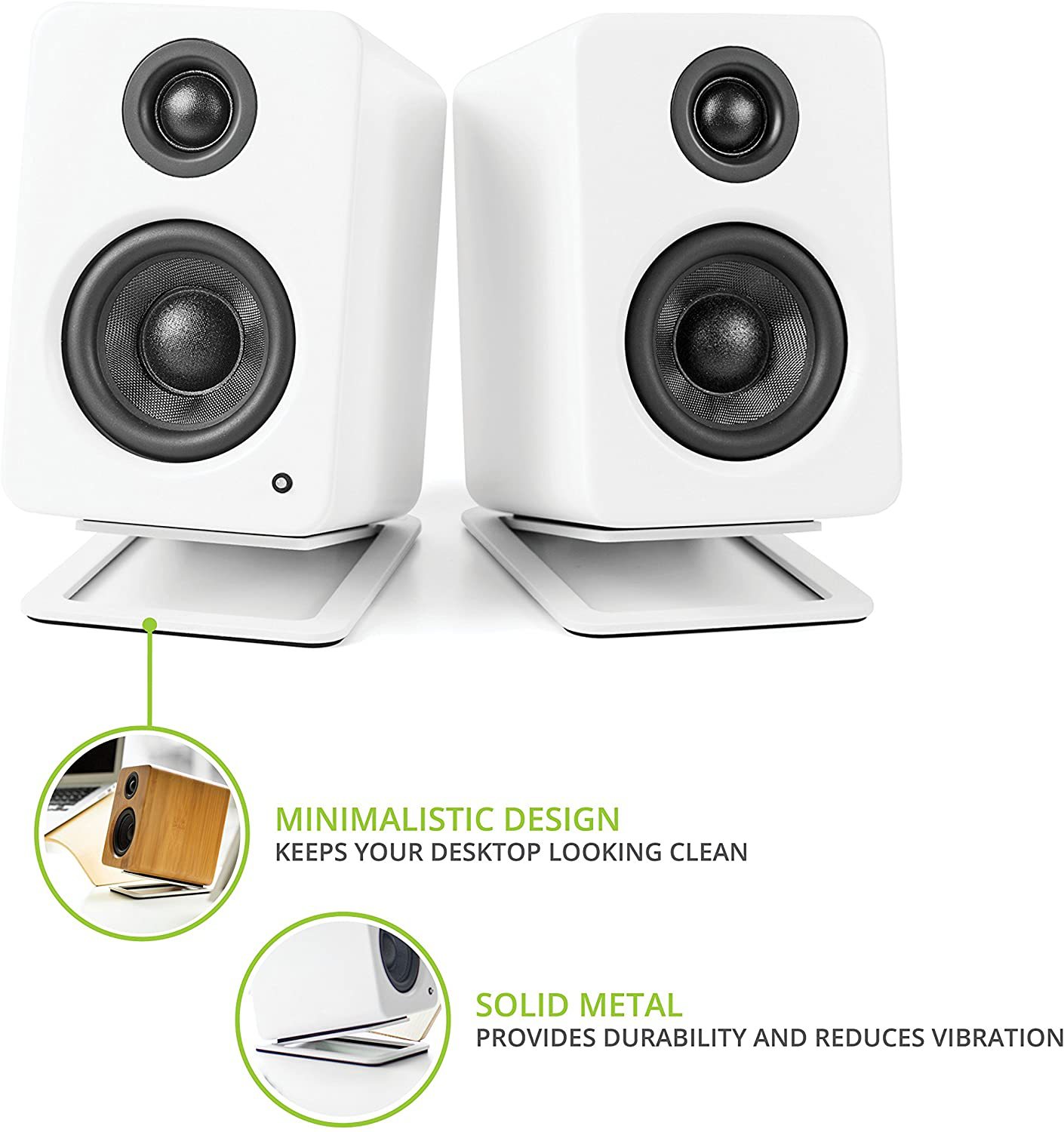 2pcs Desktop Speaker Stands fo - đánh giá và giá Desk Setup With Speakers