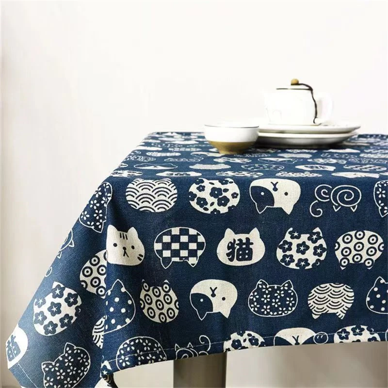 Ins Tablecloth Cotton Linen Ar - đánh giá và giá Desk Setup Wallpaper