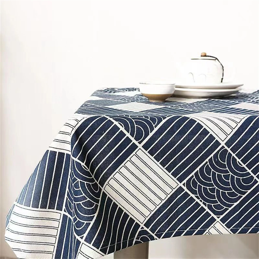 Ins Tablecloth Cotton Linen Ar - đánh giá và giá Desk Setup Wallpaper