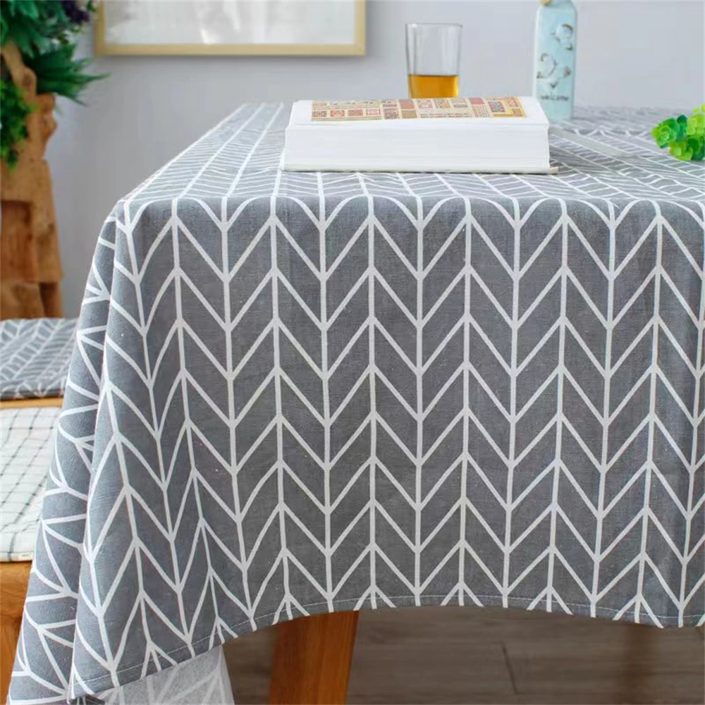 Ins Tablecloth Cotton Linen Ar - đánh giá và giá Desk Setup Wallpaper