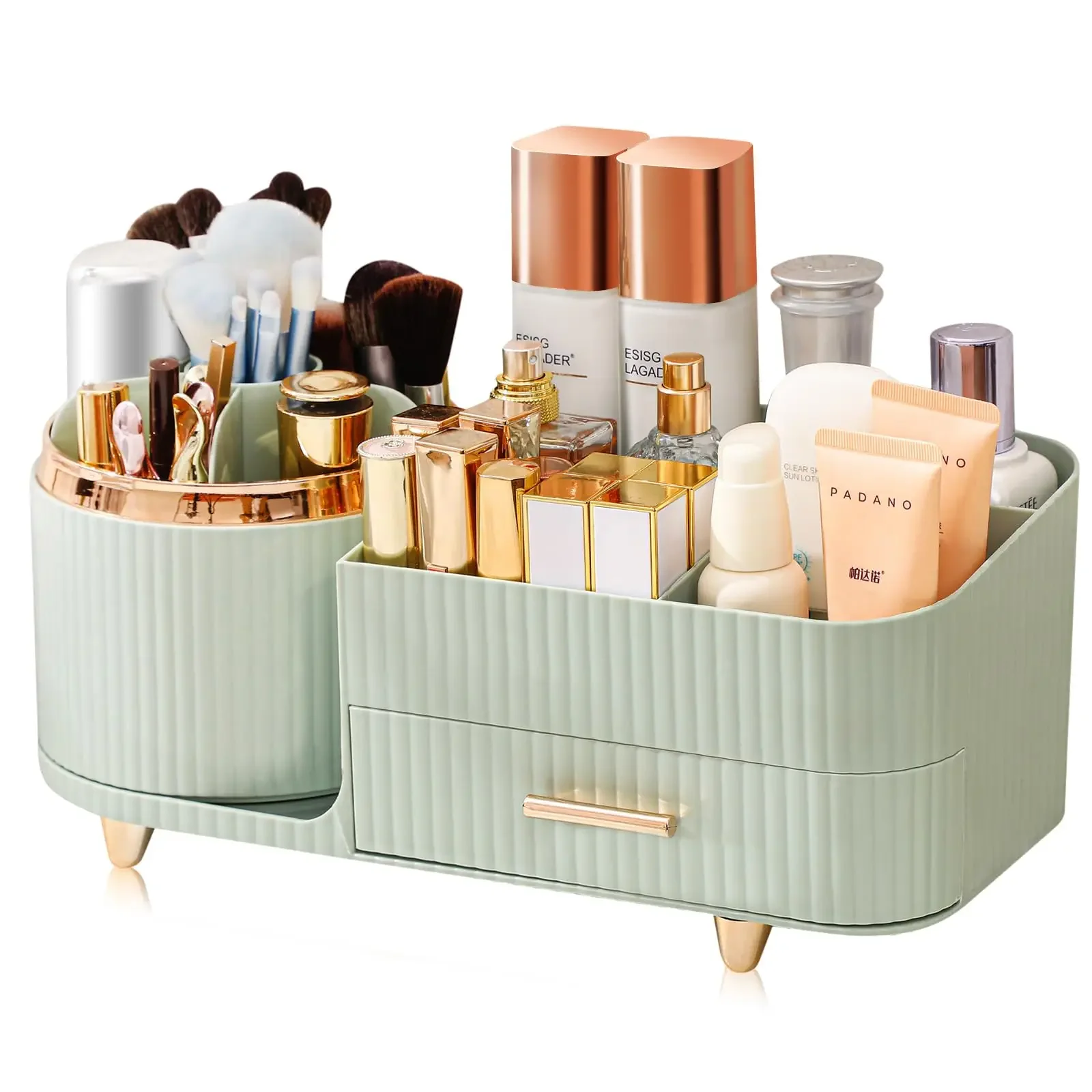 Makeup Brush Holder Large Capa - đánh giá và giá Desk Drawer Unit