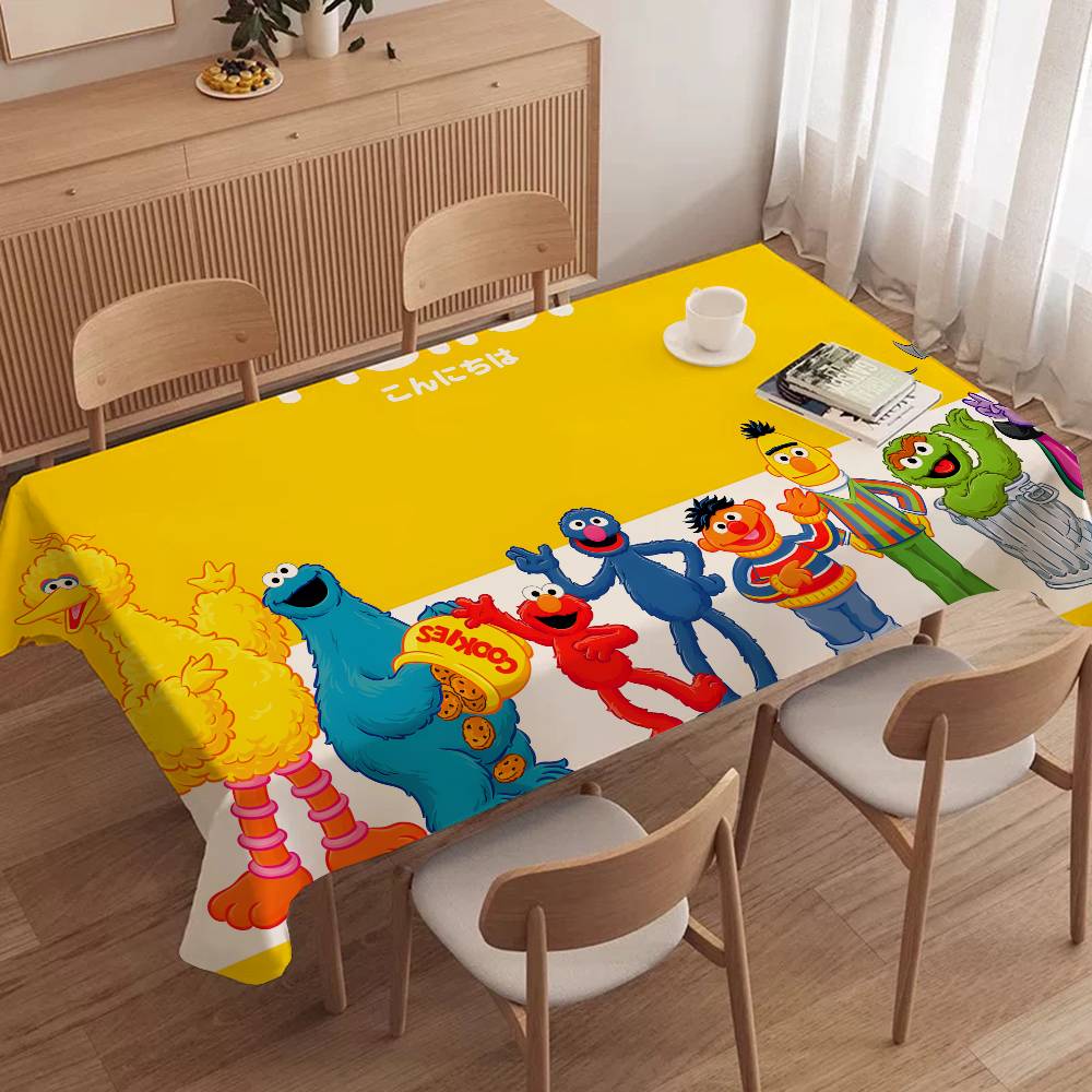 S-Sesame S-Street Theme Tablec - đánh giá và giá Desk Setup Wallpaper