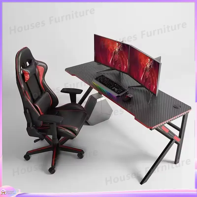 Adjustable Height RGB LED Gami - đánh giá và giá Desk Setup L Shaped