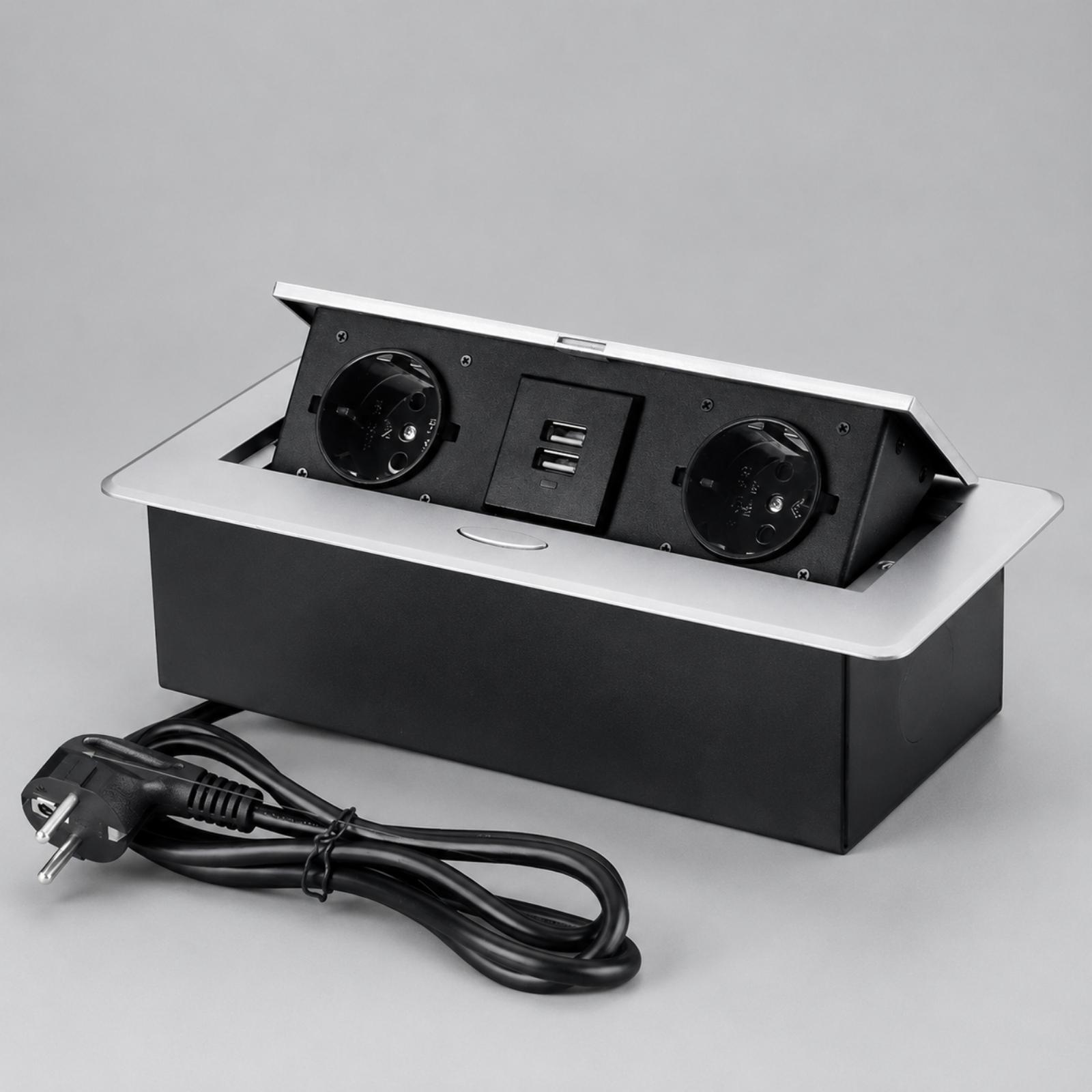 Quick-Setup Desktop Power Outl - đánh giá và giá Desk Setup Hub
