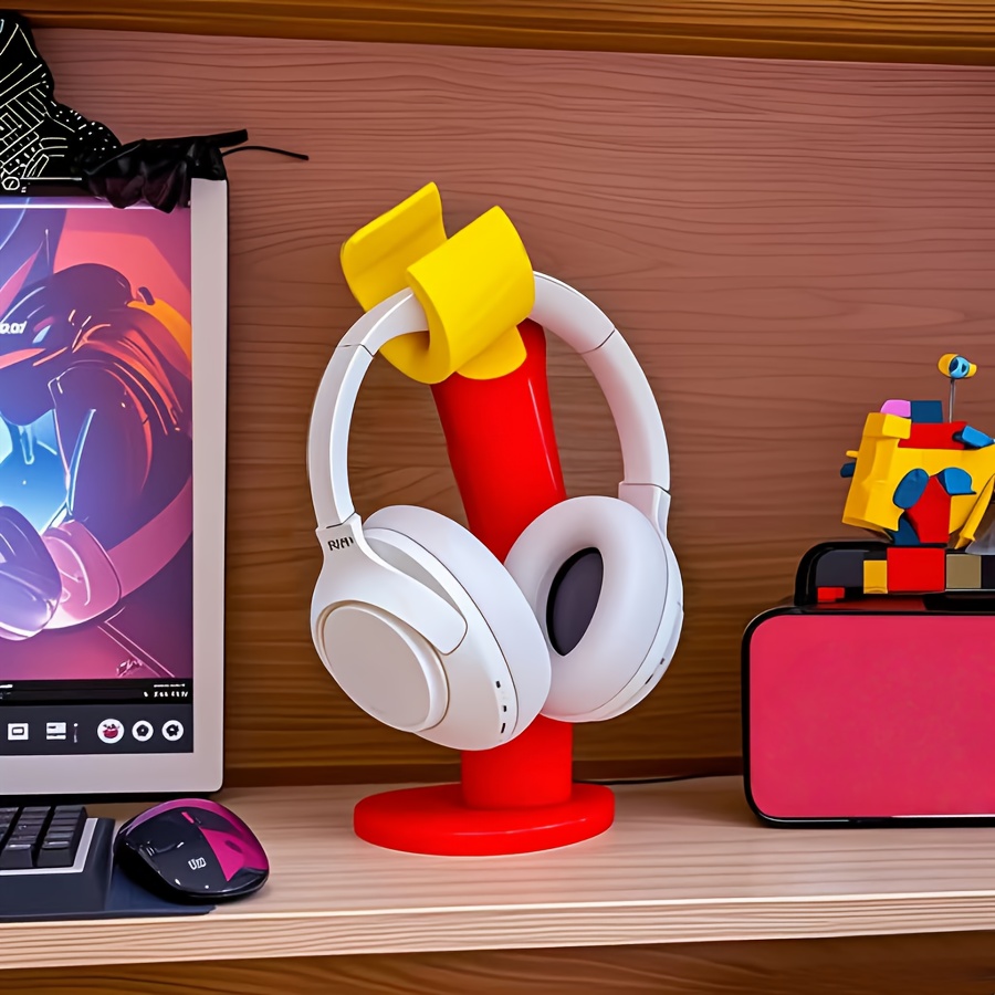 Creative Headphone Stand & Des - đánh giá và giá Desk Setup Headphone Stand