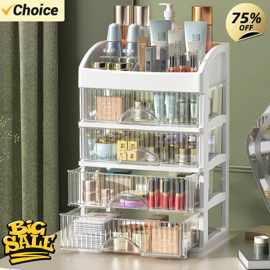 New 1Pc 5-layer Makeup Storage - đánh giá và giá Desk Drawer Unit