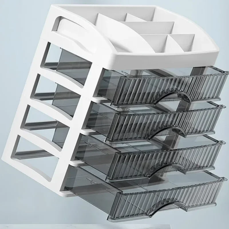 New 1Pc 5-layer Makeup Storage - đánh giá và giá Desk Drawer Unit
