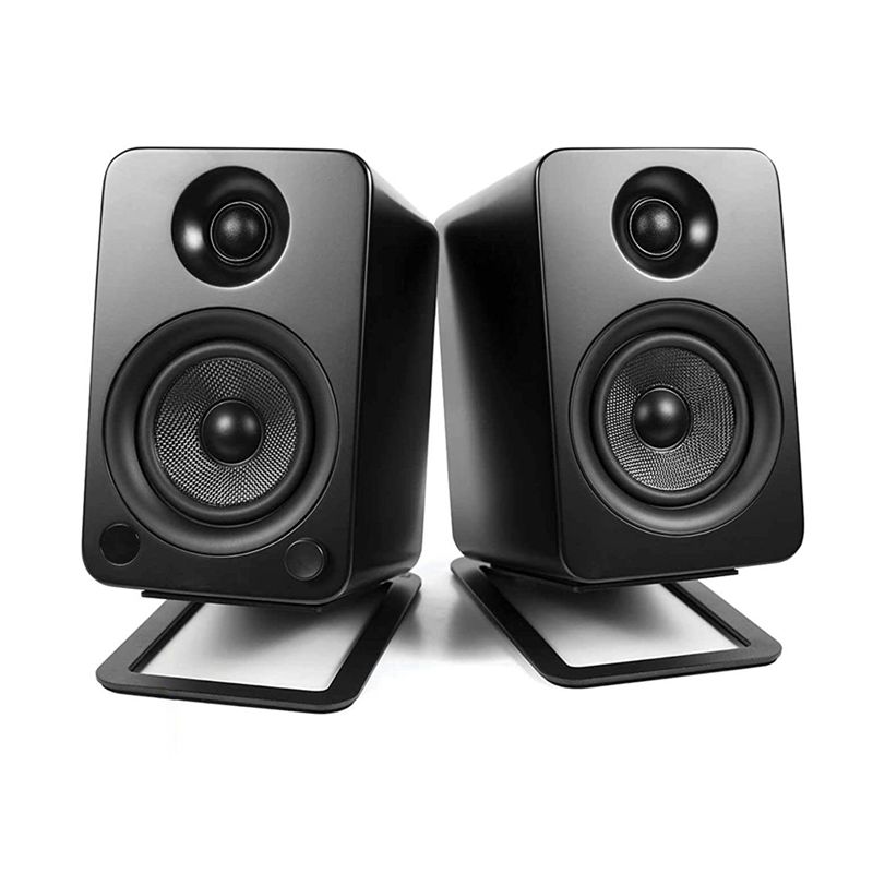 ABLL-2Pcs Desktop Speaker Stan - đánh giá và giá Desk Setup With Speakers