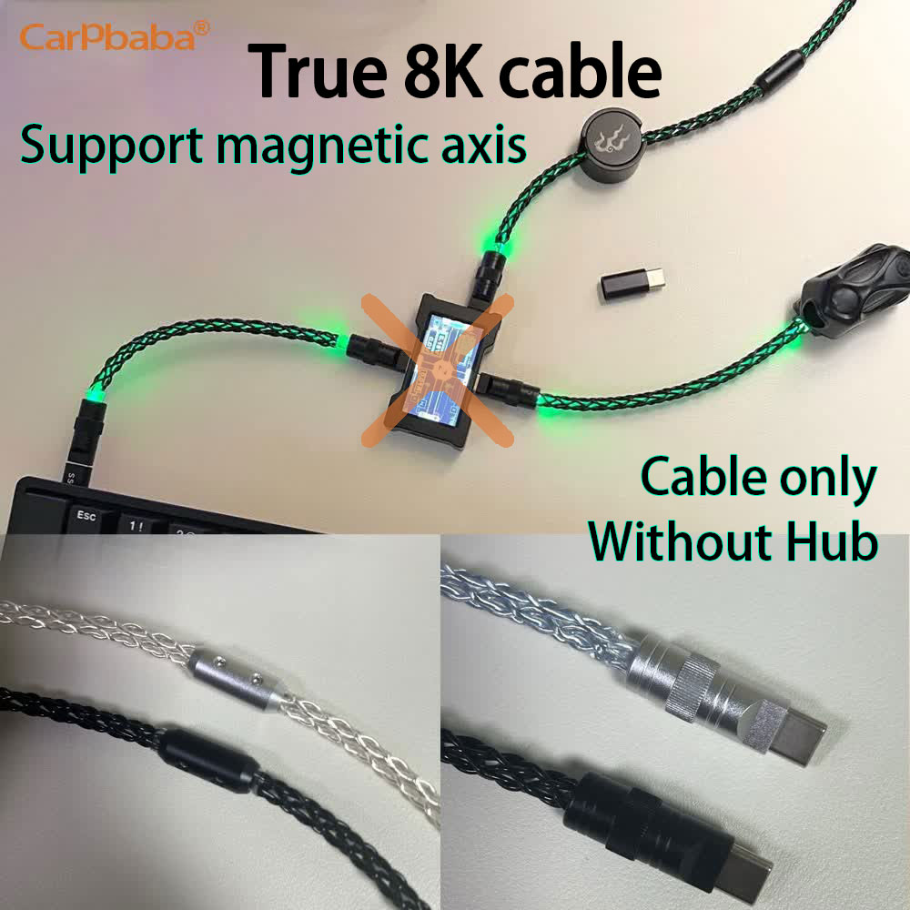 K4HM6 8K Gaming Line TypeC-Typ - đánh giá và giá Desk Setup Hub