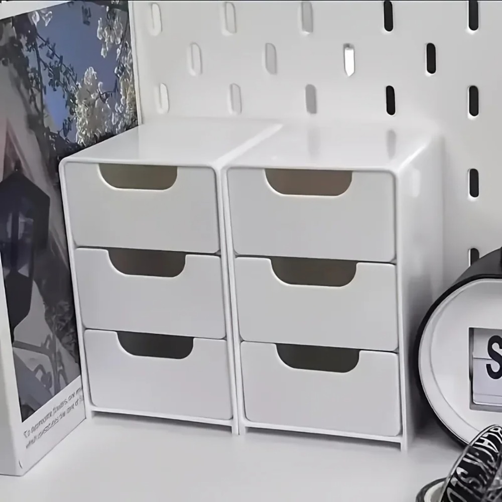 Chic 3-Tier Desk Organizer wit - đánh giá và giá Desk Drawer Unit
