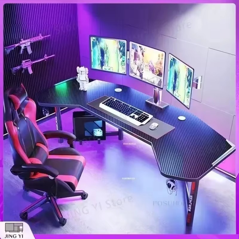 Professional Gaming Desk Ergon - đánh giá và giá Desk Setup L Shaped