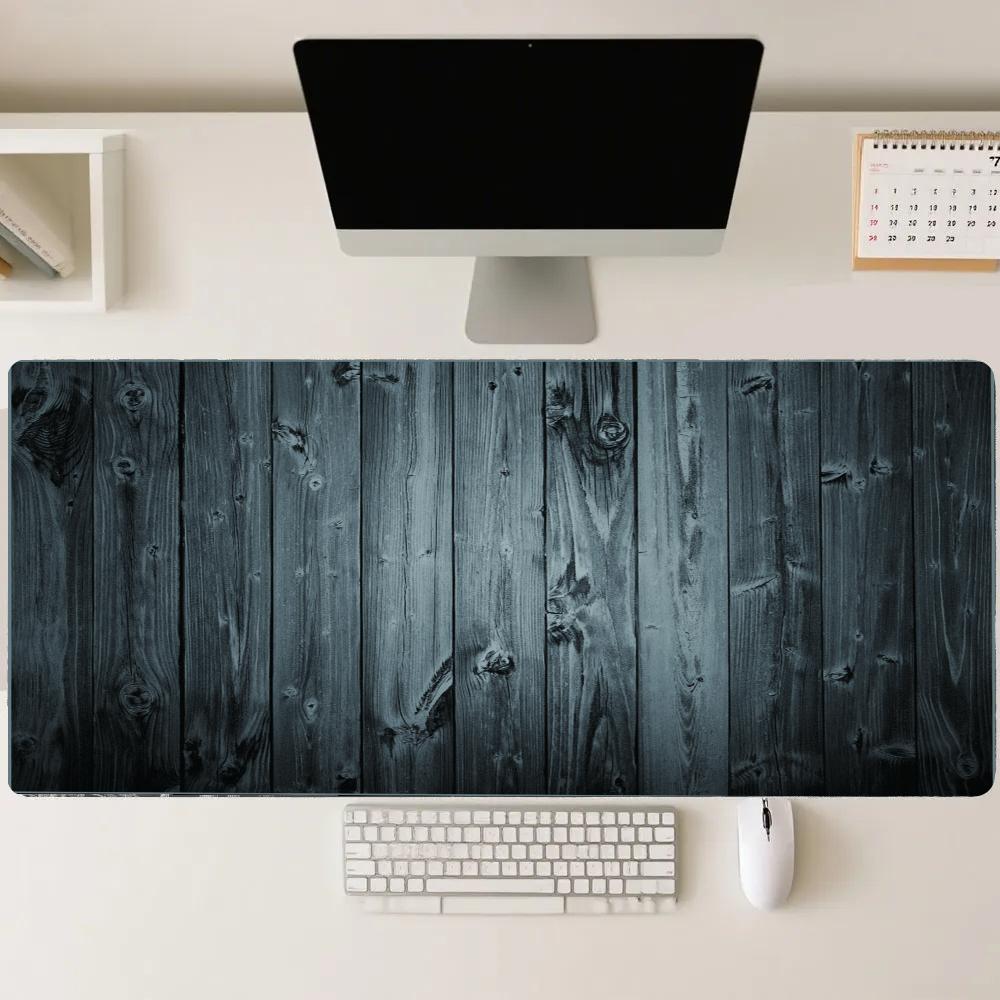 Black Wood Mousepad Desk Acces - đánh giá và giá Desk Setup Black And Wood