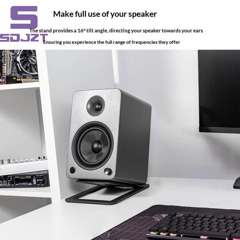 Desktop Speaker Stand 2pcs Ant - đánh giá và giá Desk Setup With Speakers
