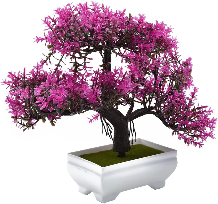 Artificial Plants Bonsai Fake  - đánh giá và giá Desk Setup Plants