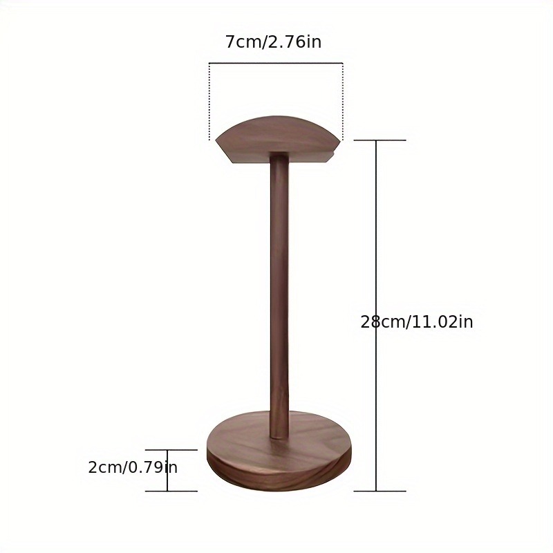 PGY Wooden Headphone Stand Erg - đánh giá và giá Desk Setup Headphone Stand