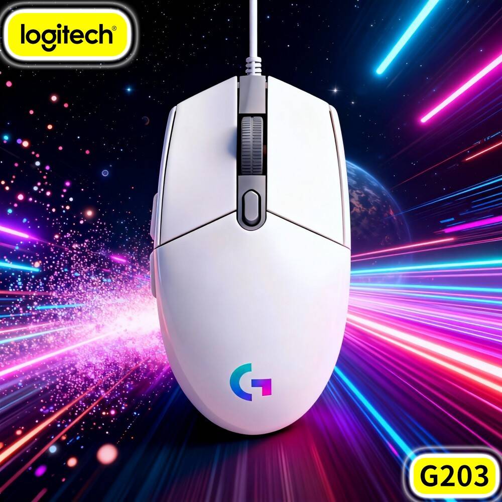 Logitech G203 Wired Gaming Mou - đánh giá và giá Logitech Mouse G203