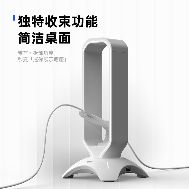Waizowl RGB Headphone Stand Ga - đánh giá và giá Desk Setup Headphone Stand