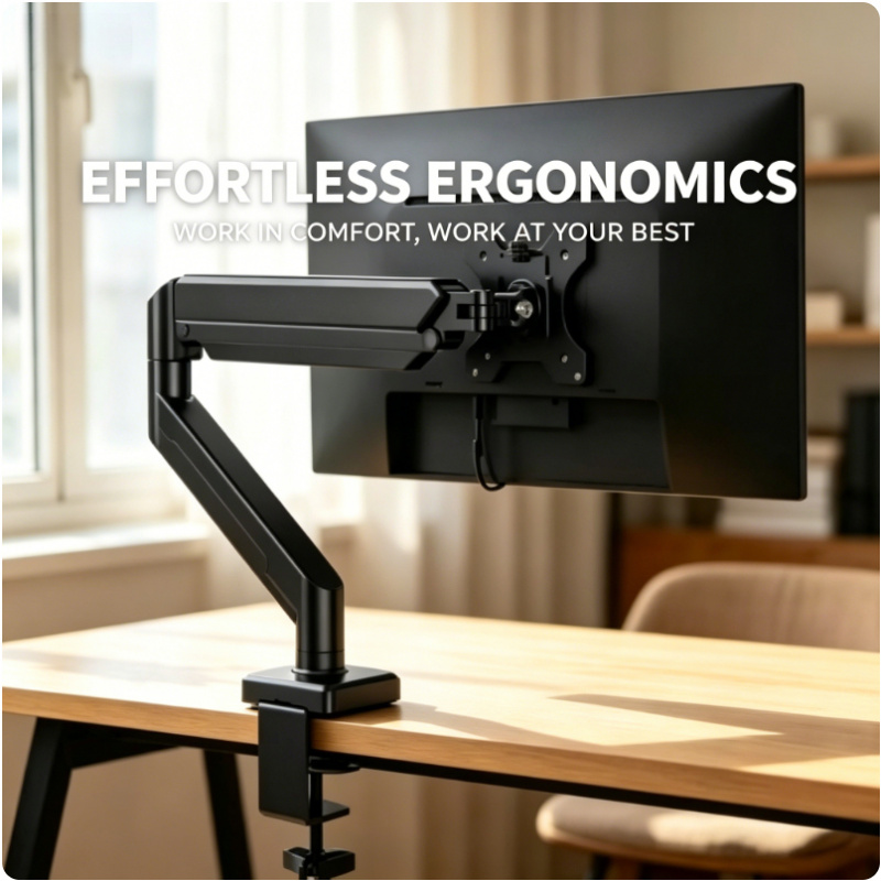 14-32 Inch Single Monitor Arm  - đánh giá và giá Desk Setup Monitor Arm