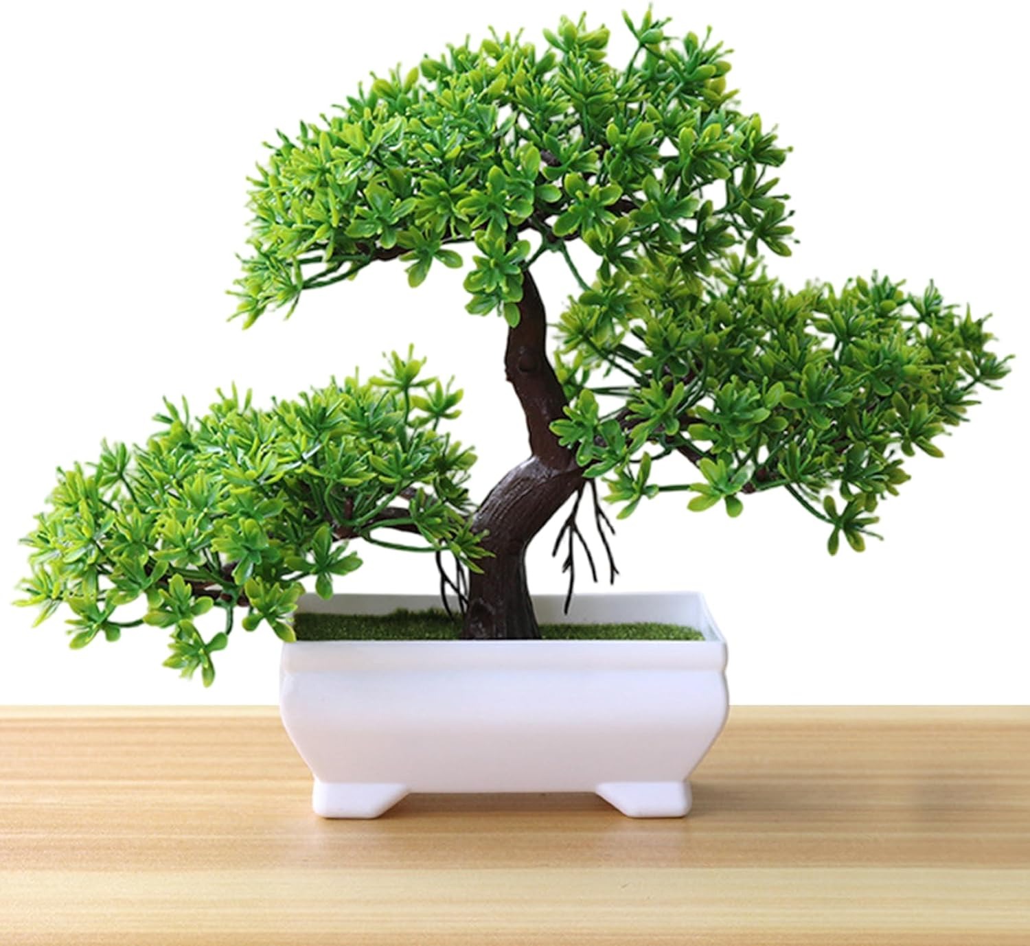 1/2Pcs Artificial Bonsai Tree  - đánh giá và giá Desk Setup Plants