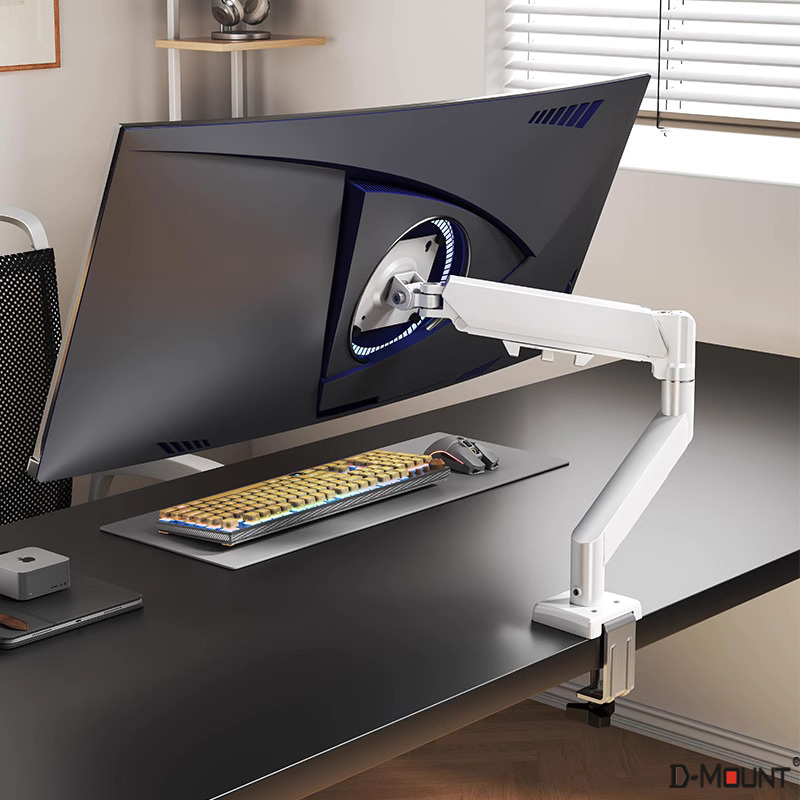 D-MOUNT D90 Metal Aluminum 13' - đánh giá và giá Desk Setup Monitor Arm